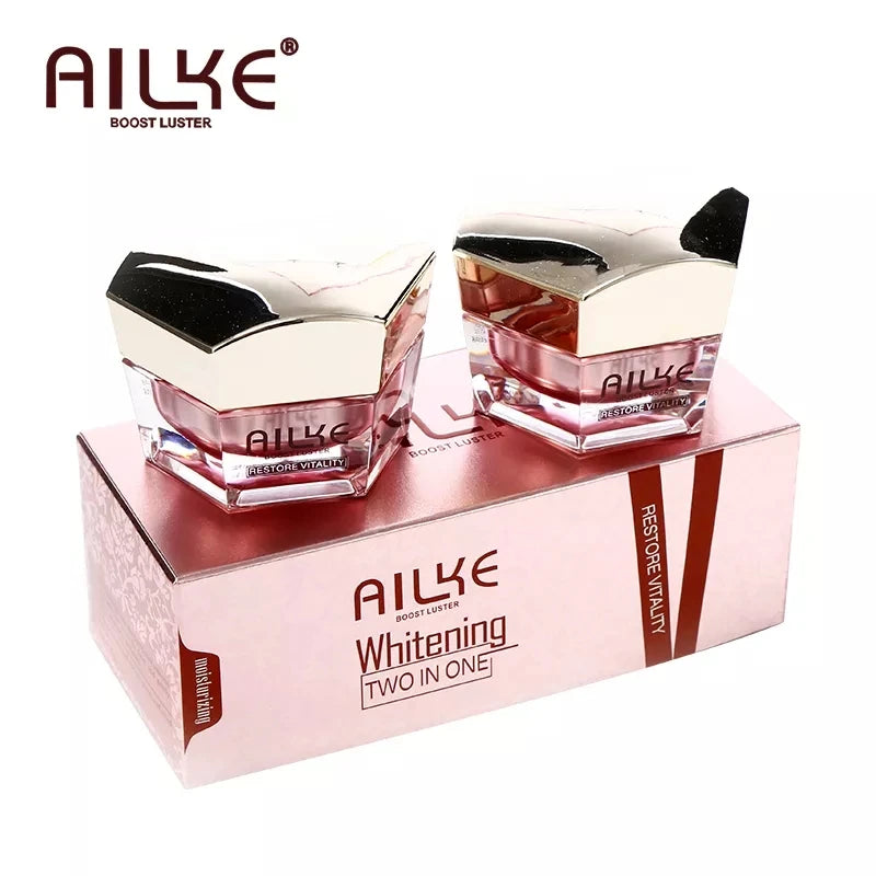 AILKE Lightening Cream, Antioxidant, Glowing, Hydrating, Suitable For Black, Dark Skin, Repair Face Cream for All Skin Types
