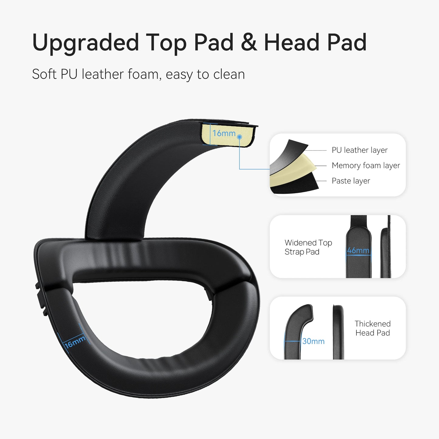 Comfort Adjustable Head Strap Compatible VR